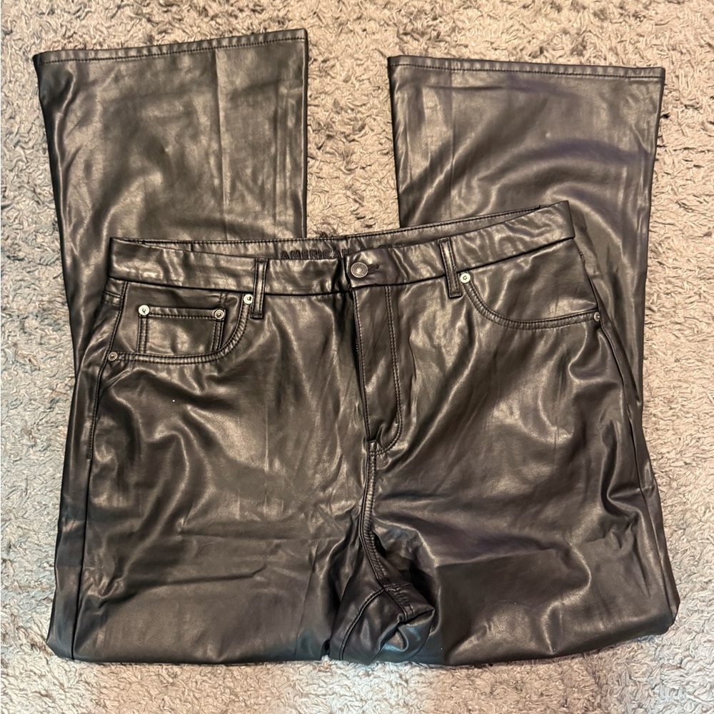 American Eagle Outfitters Black Boot Cut Jeans